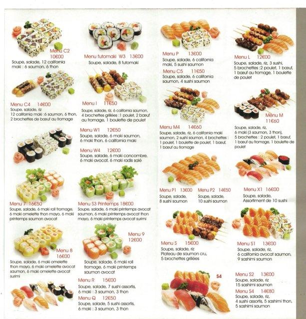 Hokkaido Huang - Menu Image 1